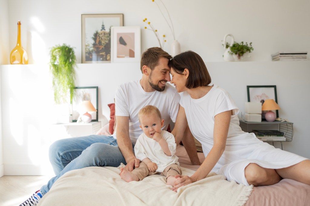 sesión de fotos en familia